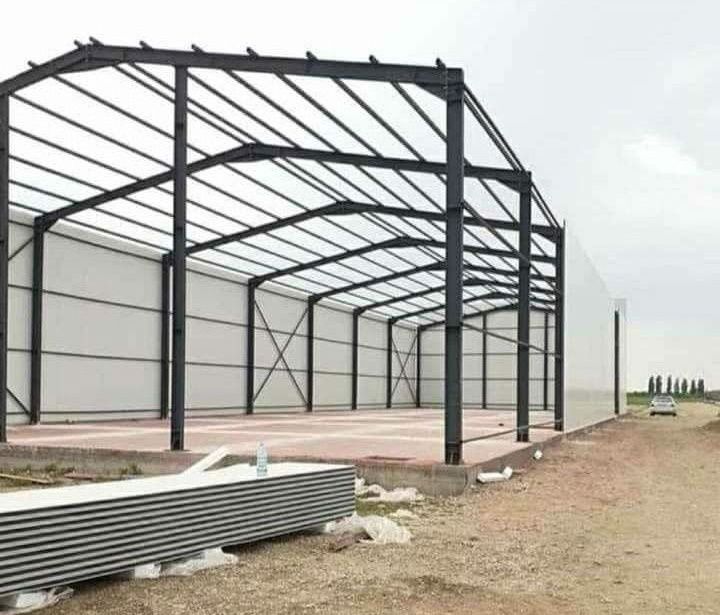 Vand din stoc structura metalica pentru hala de 10X20X4 metri confecti