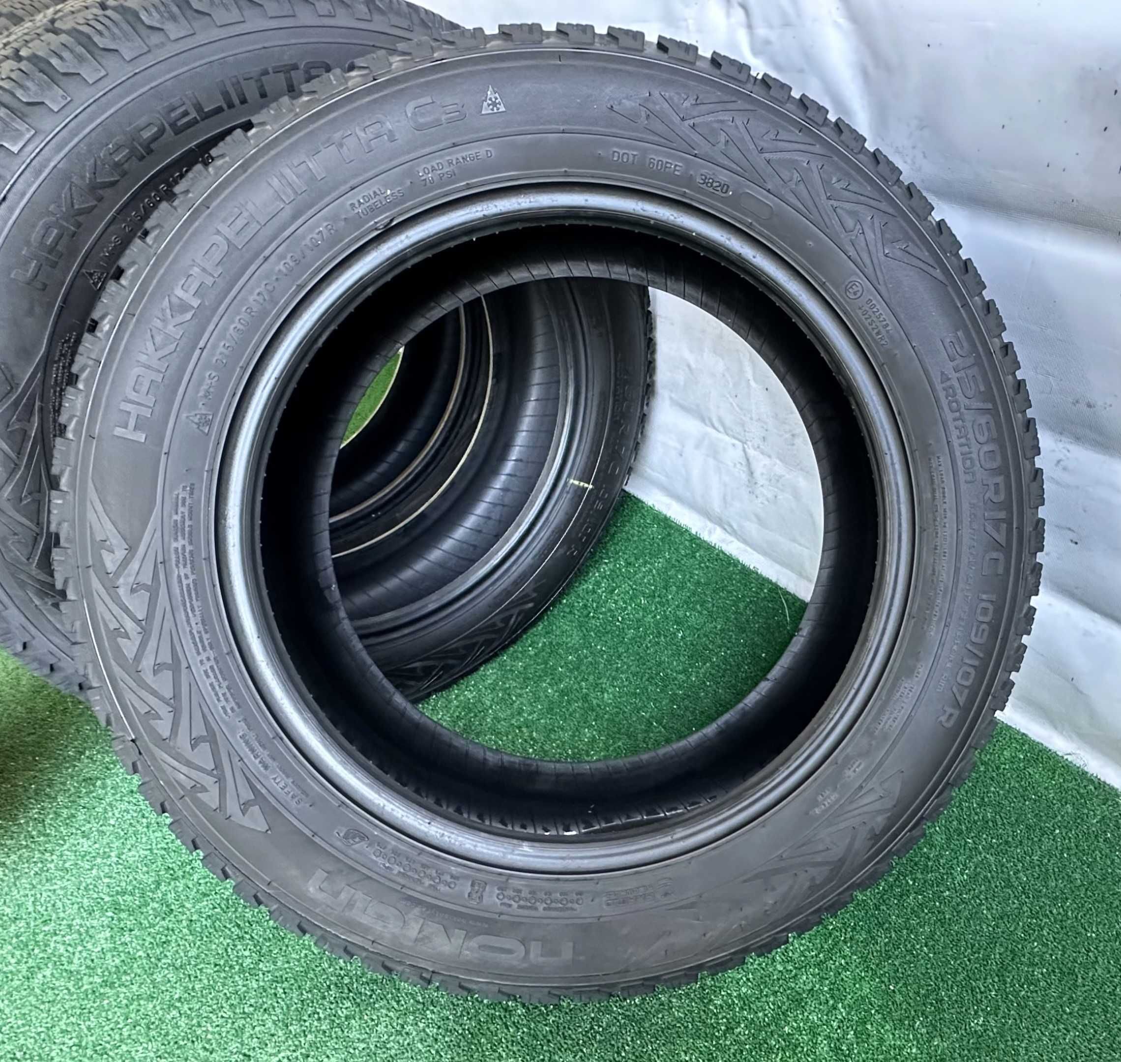 4бр 215/60r17c NOKIAN зимни