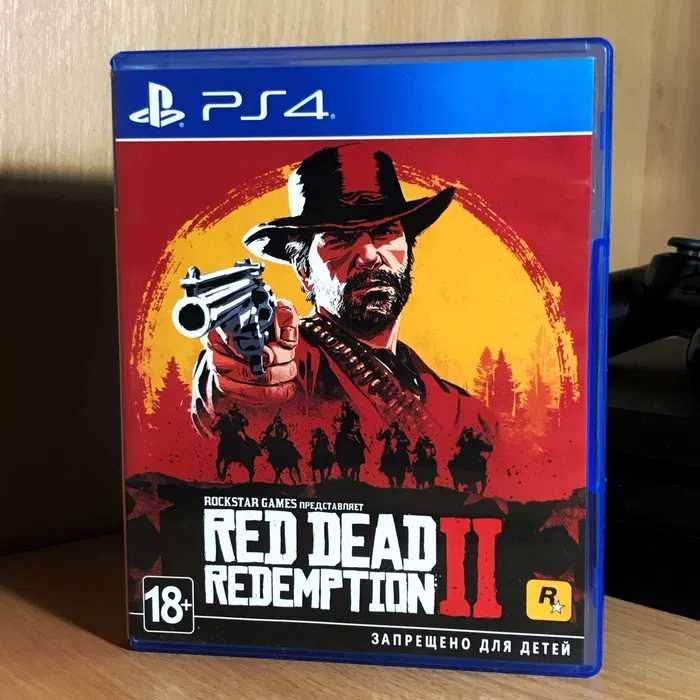 диск Red Dead Redemption 2 PS4 PS5