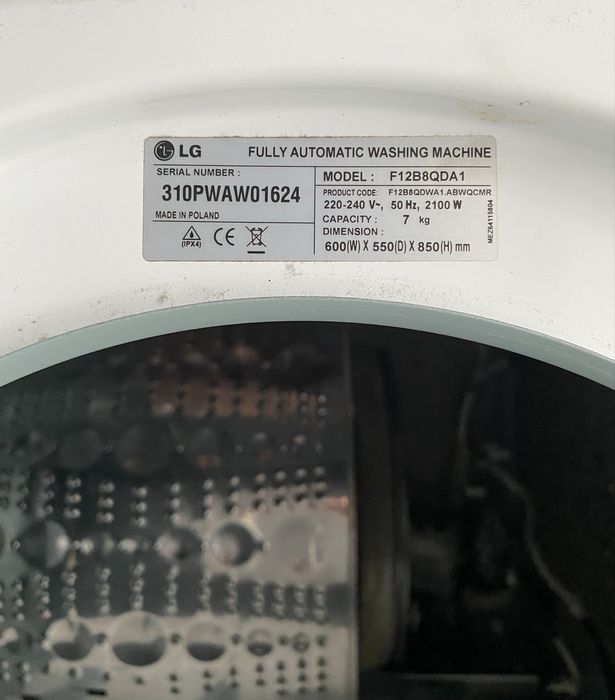 Masina de spalat LG 7kg direct drive pentru piese sau de reparat