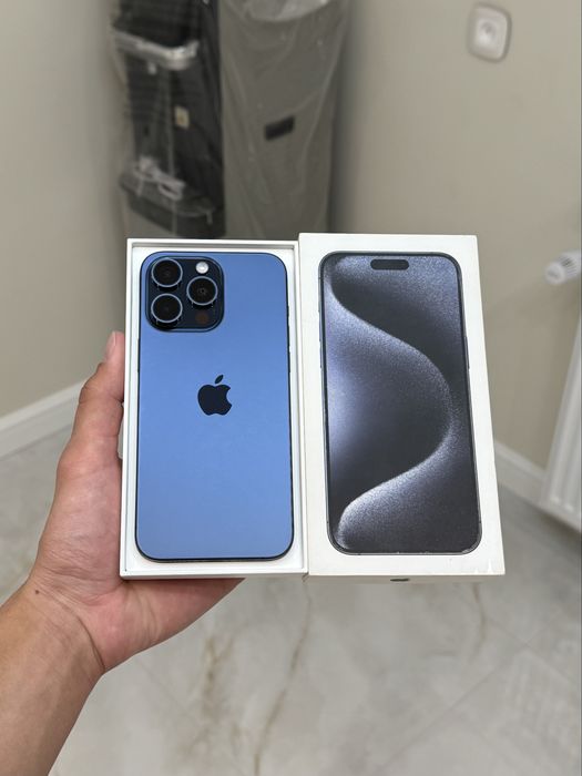 iPhone 15 Pro Max dual sim Blue Titanium