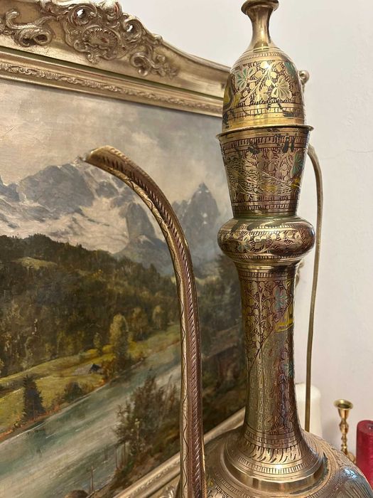 DN218 Ceainic de alama foarte mare 3,5 kg, masiv 65inaltime x35cm