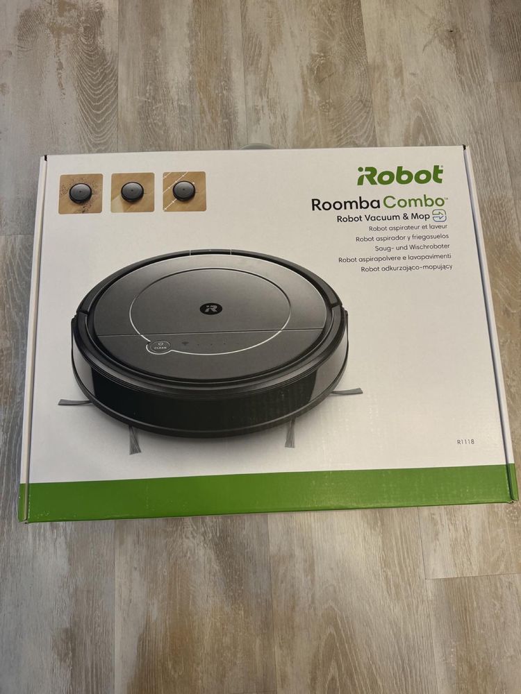 Прахосмукачка Робот iRobot Roomba Combo (R111840)