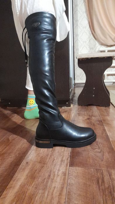 Сапаги новый черный зимняя