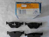 Pachet 2 seturi placute + 2 saboti frana pt. BMW  3, 5, 6, 7, Z1, Z3
