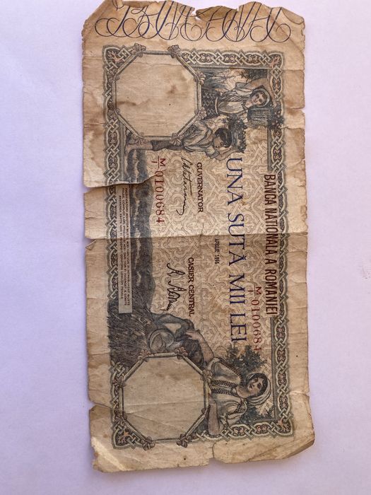 Bancnota  veche ( aprilie 1946)