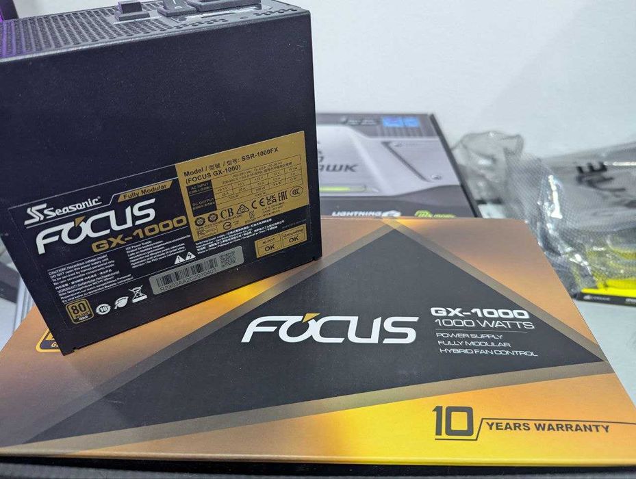 Sursa Seasonic - FOCUS GX-1000 - 1000W - 80+ Gold - Full Modulara