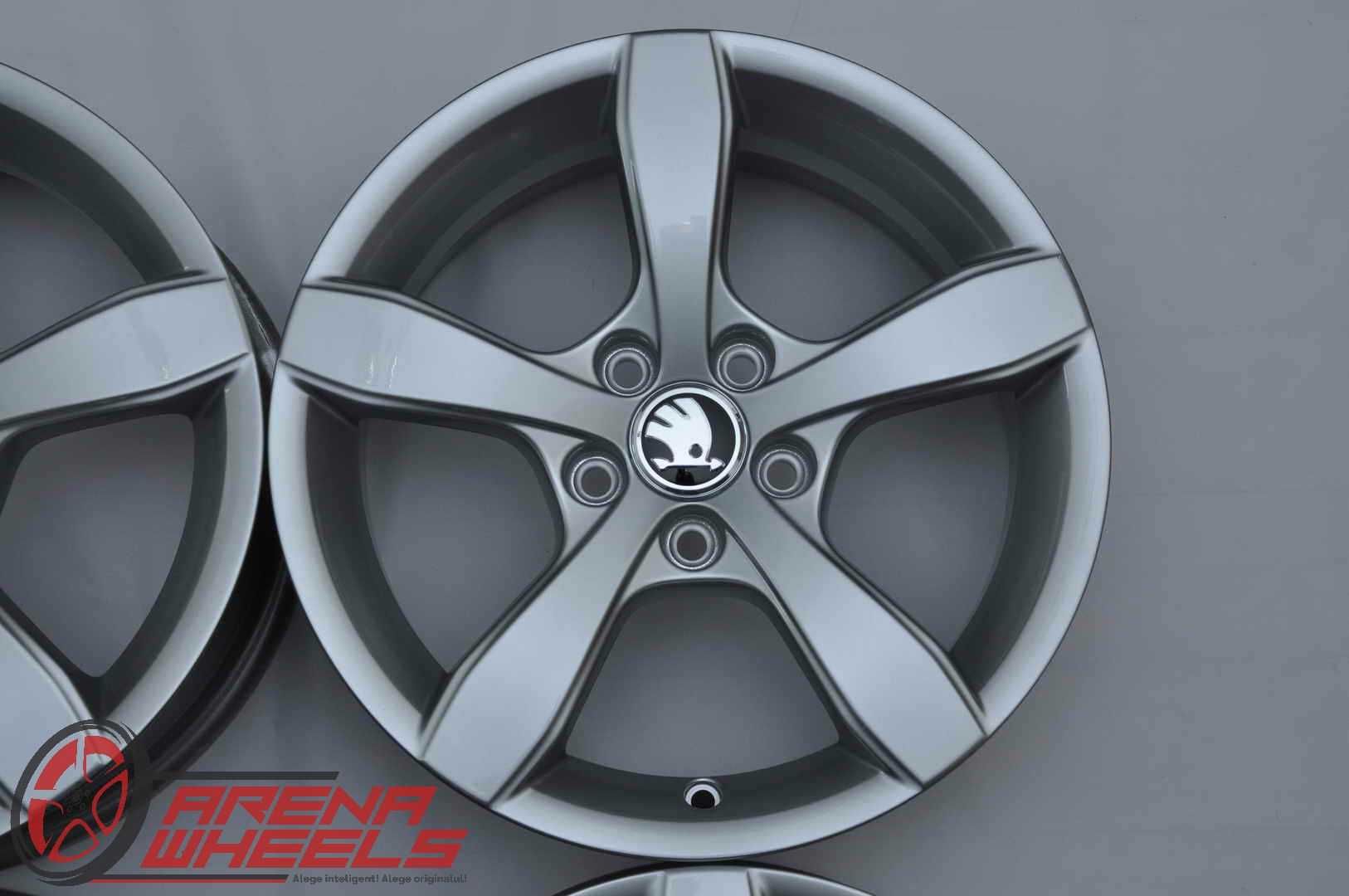 Jante Noi 15 inch Originale Skoda Rapid Fabia Roomster Kamiq Scala R15