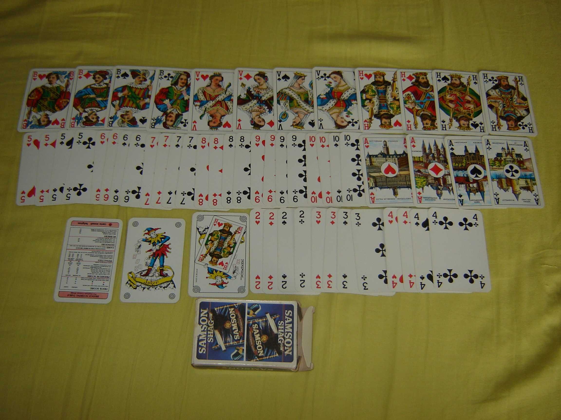 Carti de joc anii 90 Belgia