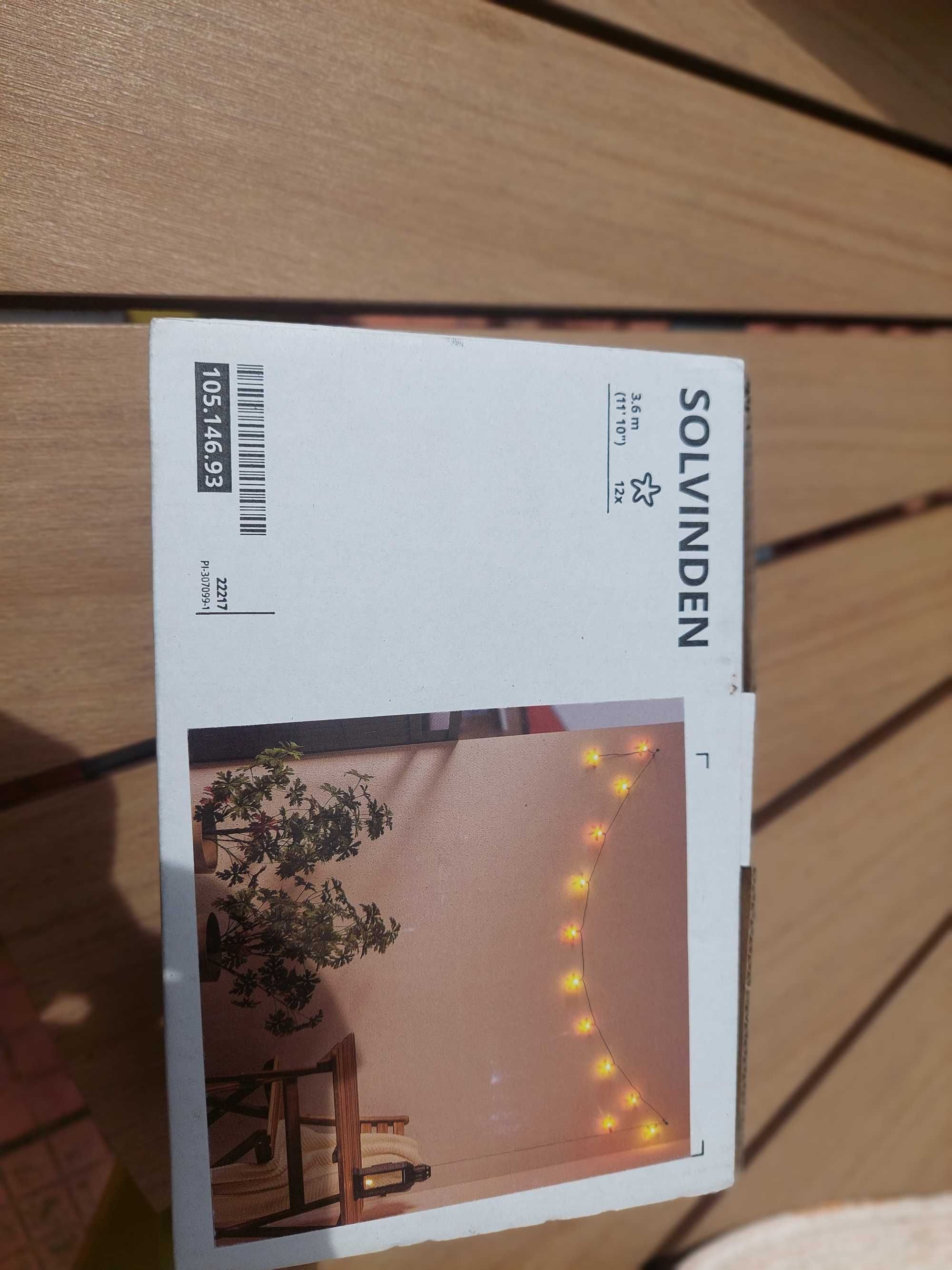 ОСВЕТЛЕНИЕ НА IKEA SOLVINDEN. Нов в опаковката, поръчан по погрешка.
