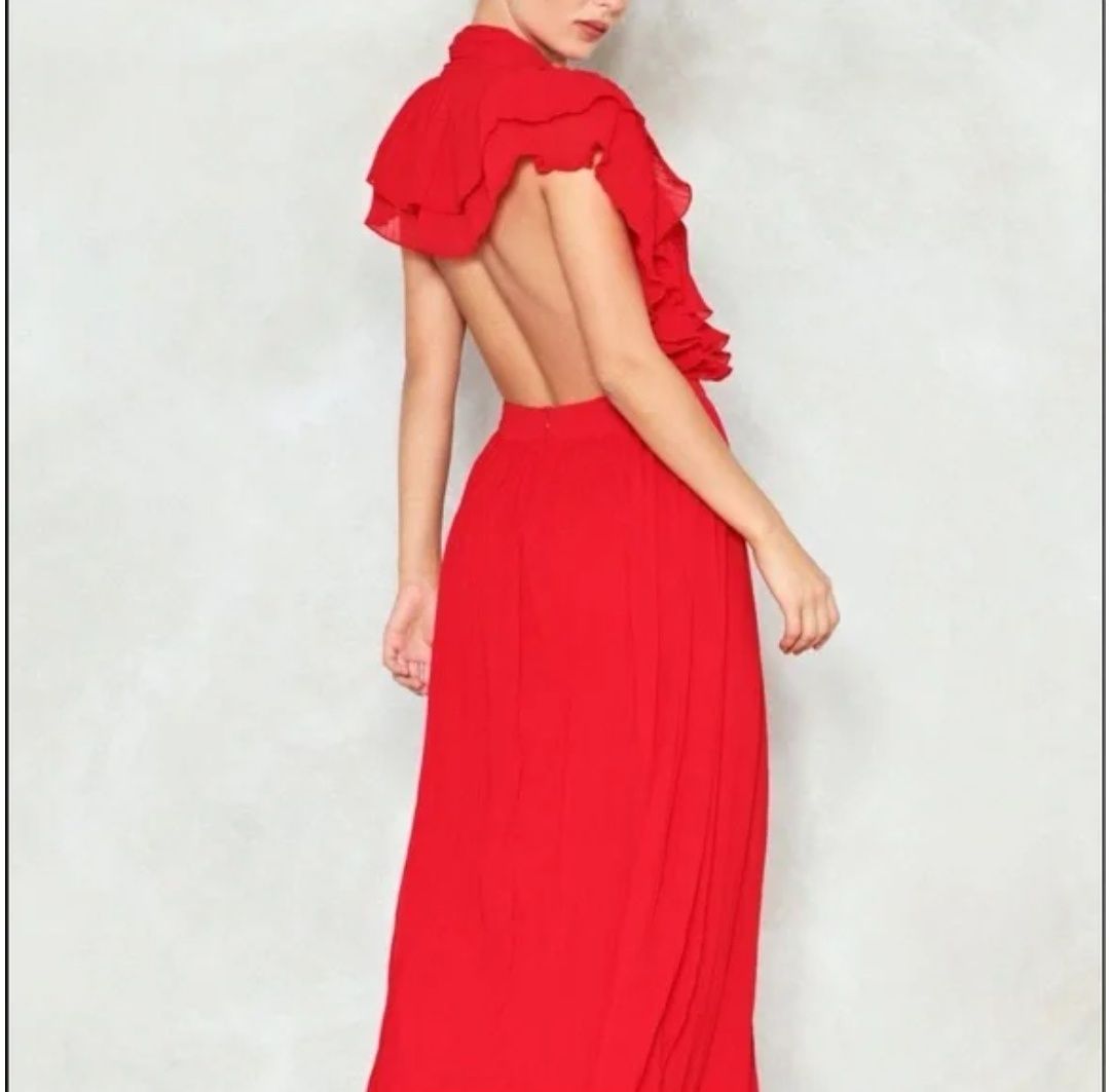 Rochie eleganta roșie