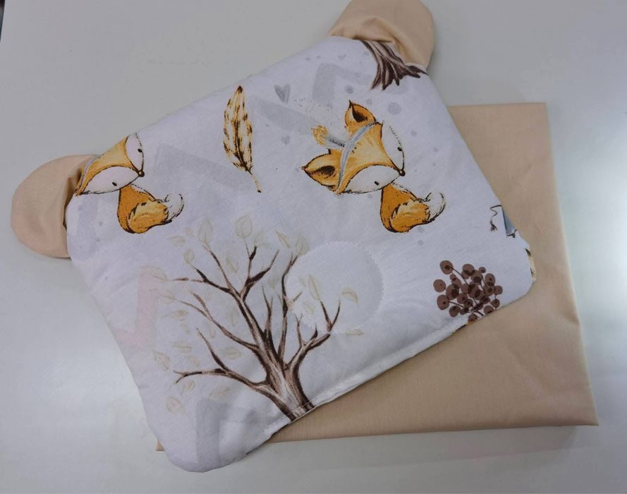 Възглавничка и долен чаршав за количка