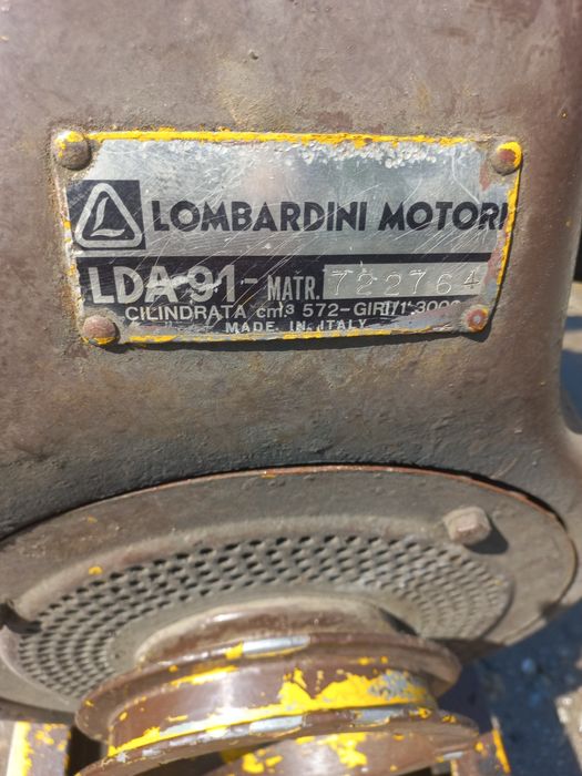 Motopompa apa lombardini diesel