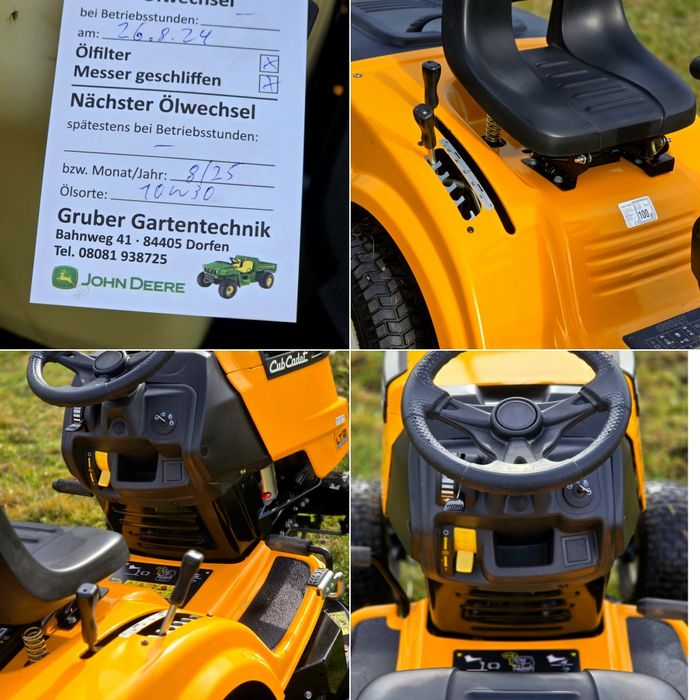 Tractoras gazon iarba Profesional CUB Cadet 2 cutite, impecabil ca nou