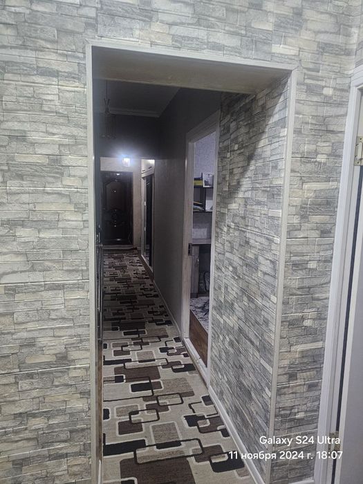 Продаю 3-х комнатную квартиру Сергели массив Строитель