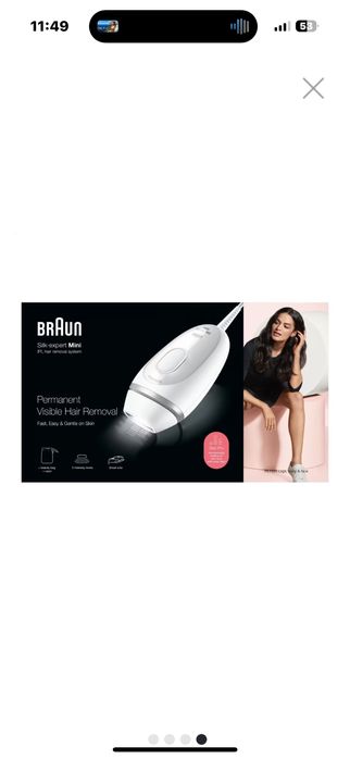 Epilator IPL Braun IPL Silk·expert Mini PL1000