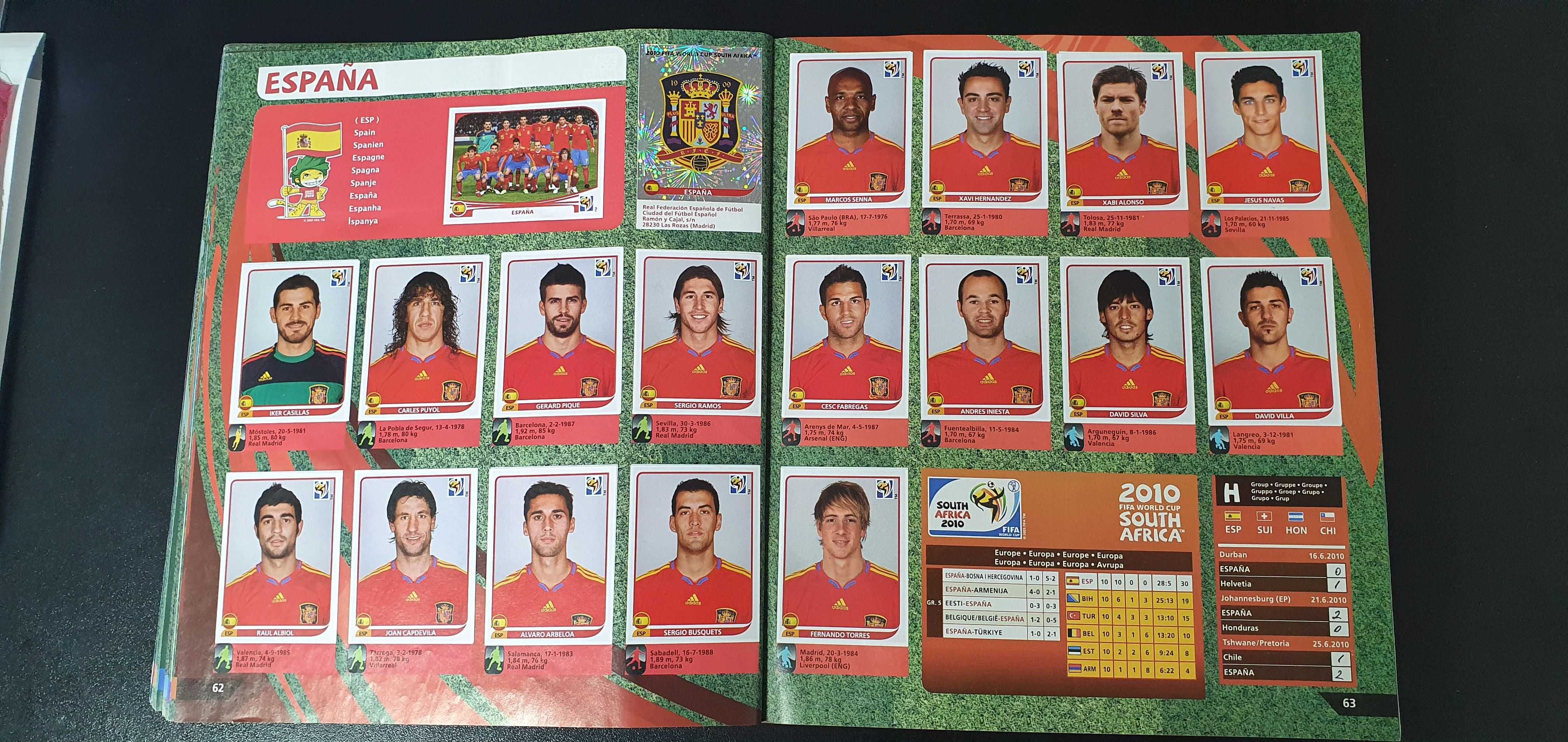 Panini World Cup 2010 COMPLET