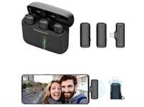 Microfoane wireless IOS Android Lavaliera wireless Bluetooth TIKTOK