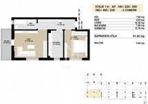 Apartament 2 camere decomandat Grand Arena Dealul Cucului.