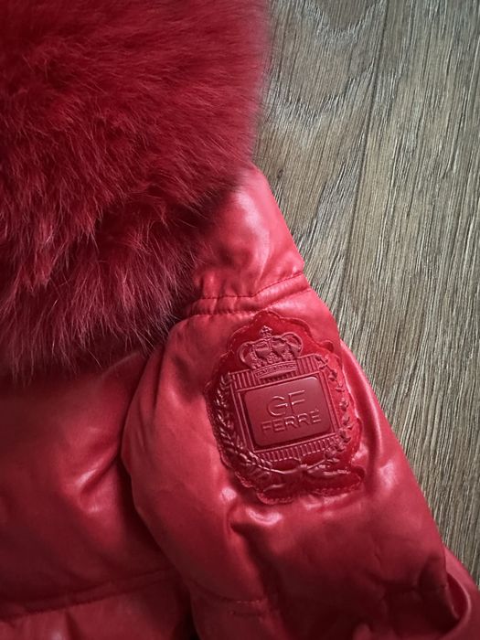 Gianfranco ferre geaca blana fata