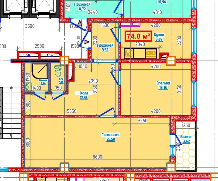 СРОЧНО!Ипотекага 3 хонали бошлангич 35000