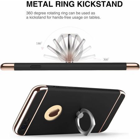 Husa pentru Apple iPhone 6 Plus / 6S Plus, GloMax 3in1 Ring PerfectFit