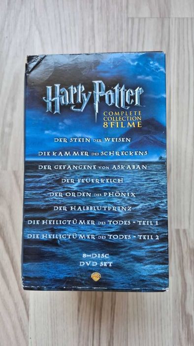 Хари потър DVD колекция от 8 диска на немски език