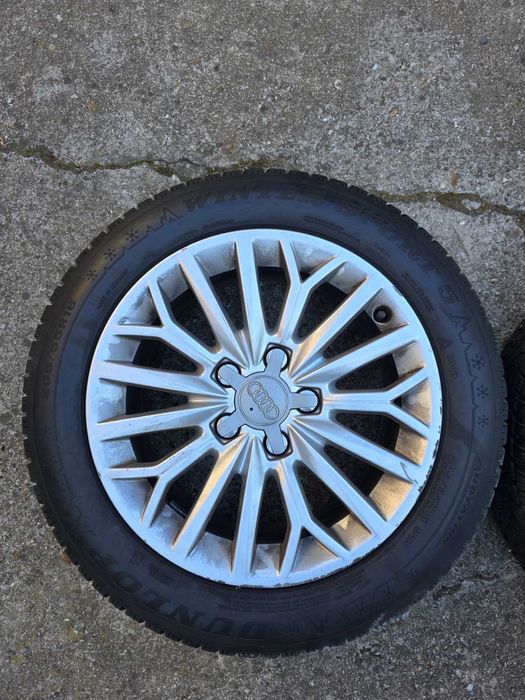 Джанти с гуми 16" 5x112 Audi A3 Dunlop Winter Sport 5 205/55/16