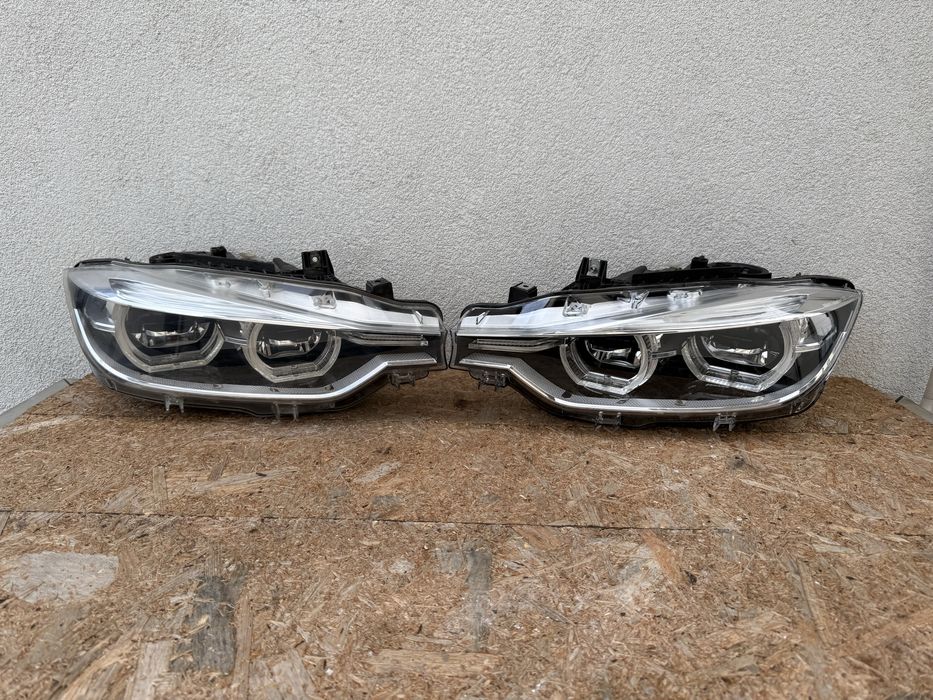 SET Far stanga dreapta BMW Seria3 F30 F31 LCI Facelift Full LED Adapti