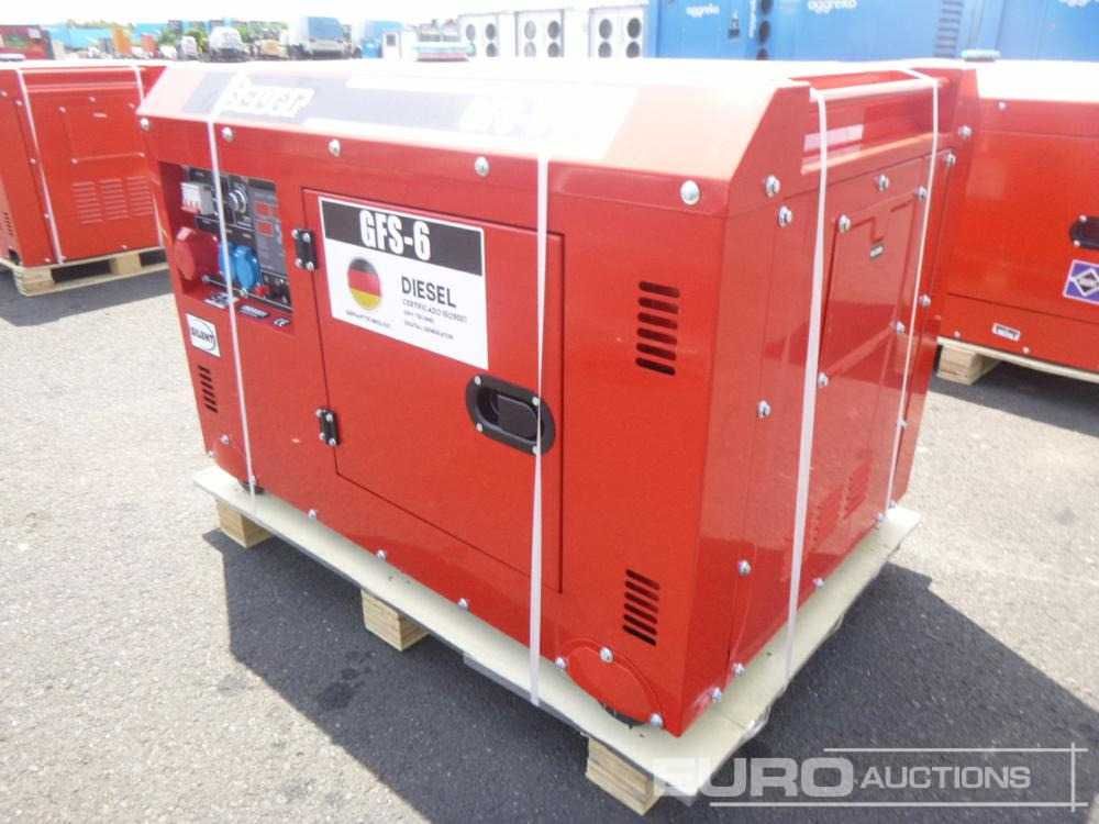 Generator de curent electric, Diesel, Bauer GFS - 6, 6 kVA / 6 KW