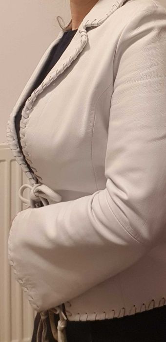 Geaca dama eleganta din piele naturala-marimea 40