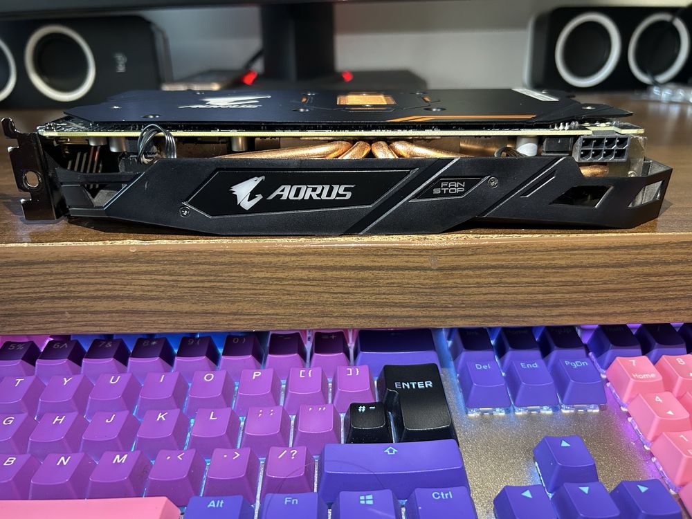 Placa video AMD Radeon Gigabyte RX 580 Aorus OC 8GB GDDR5