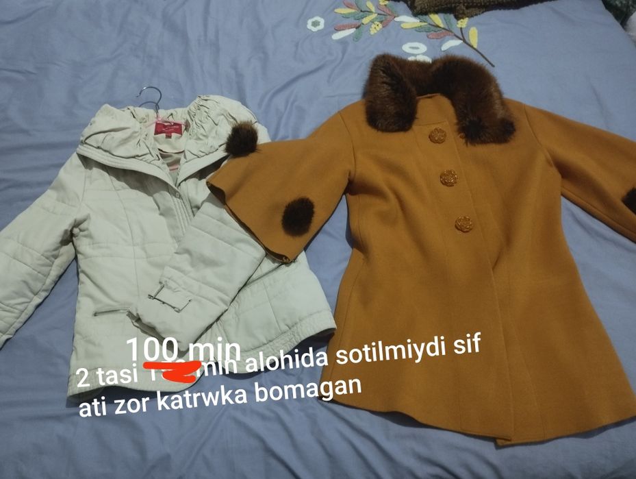 Kiyimlar arzon narhda sotiladi