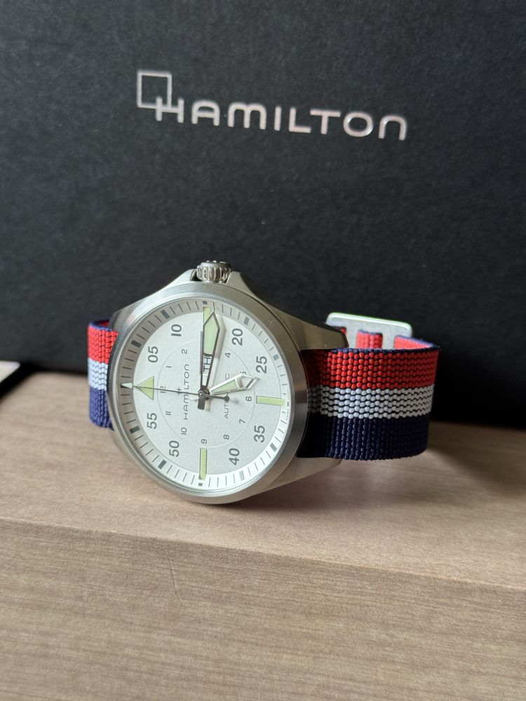 Hamilton Khaki Aviation Pilot Day Date Auto