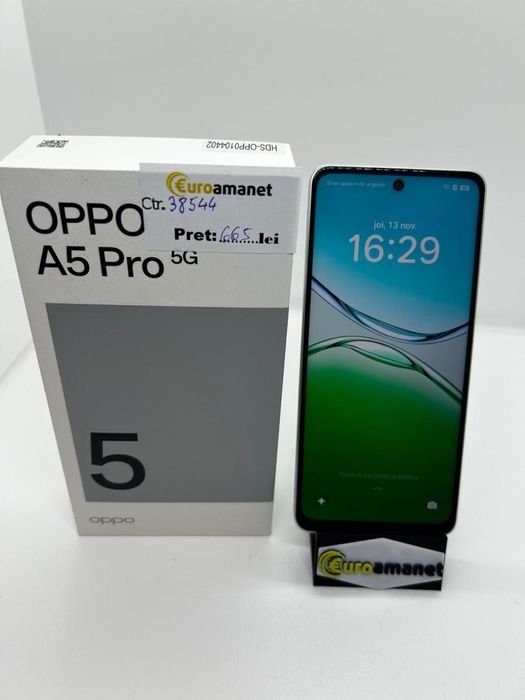 OPPO A5 Pro, Dual SIM, 8GB RAM, 256GB, 5G, Olive Green -D-