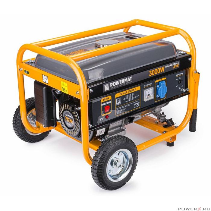 Generator curent electric 3000 W, 3 KW, 220 V, Stabilizator de