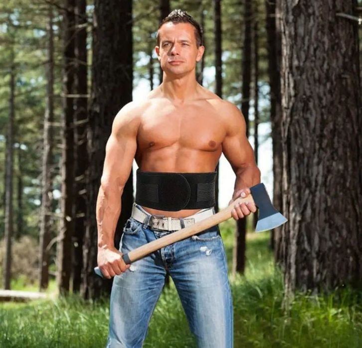 Brâu mijloc cu magneți , reglabil / centura lombara S-XL