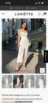 Rochie alba bella dress marime M