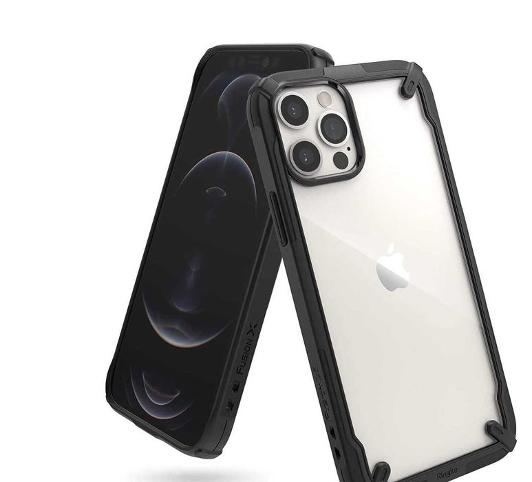 Husa gel hibride antisoc + Folie APPLE iPhone 12 Pro Max 13 mini 16 15