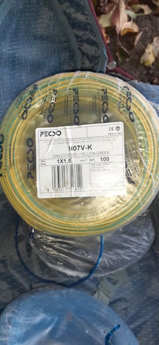 Vind cablu lițat de cupru pt prize si intrerupatoare