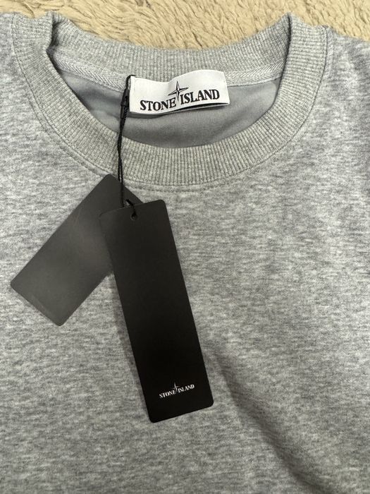 Bluza Stone Island gri Marimea M– nouă cu etichete