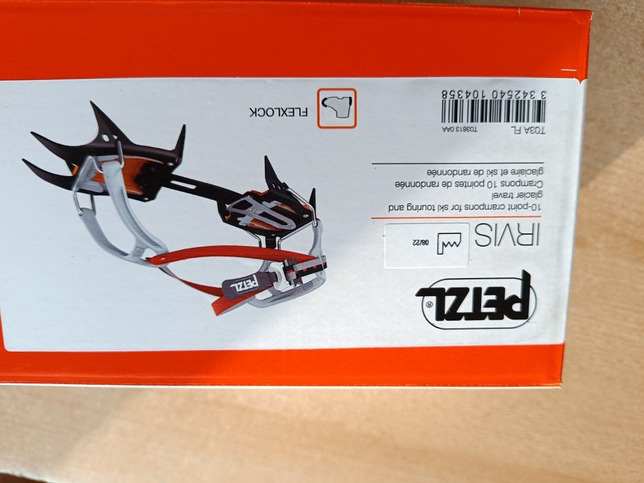 Универсални котки PETZL за всички видове обувки  модел -IRVIS FLEXLOCK