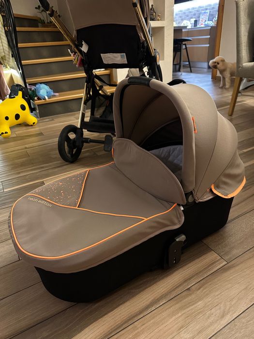 Детска количка Chipolino - Елит, 3 в 1, хумус