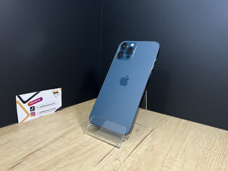 iPhone 12 Pro Max 128Gb Pacific Blue Produs Second-Hand Foarte Bun 3 a
