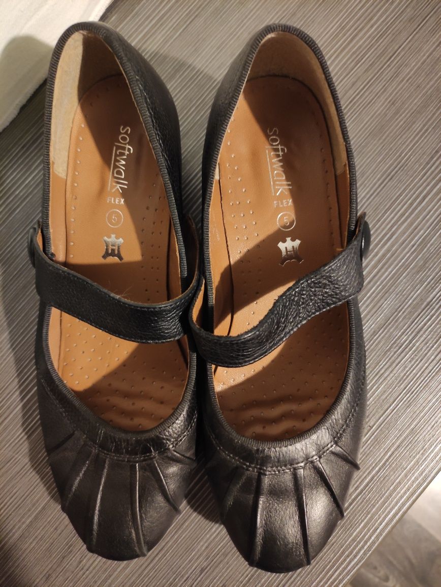 дамски обувки естествена кожа Softwalk, El Naturaista