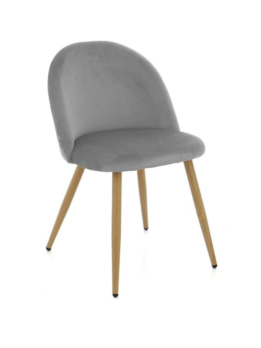 Scaun living/tapitat gri nou