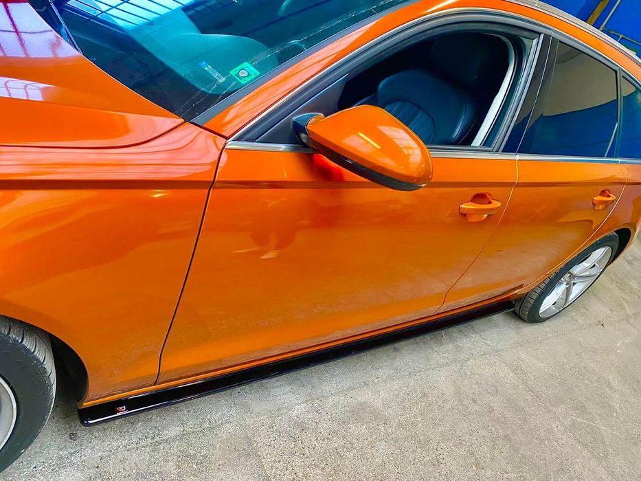 Добавки за прагове maxton design за audi a6 c7 (2011-2014)