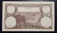 Bancnota 100 lei 1940 Specimen