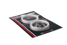Dungi protectie jante Butzi, Ornament jante Autocolant janta culoare Silver, 4 role 5mm x 1.7m