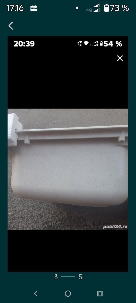 Chiuveta soft composite Pyramis, 2 cuve, 830x500 mm, adancime 210mm,